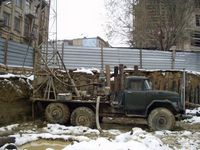 На строительстве