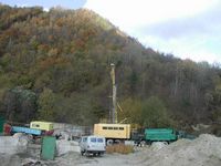 Работа установки